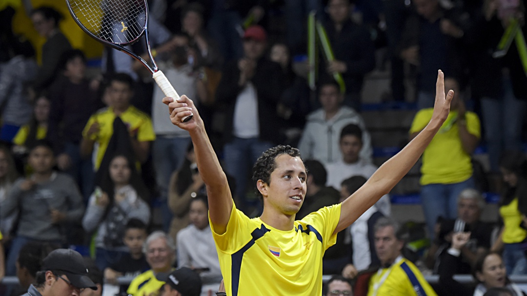 Colombia buscará en Bogotá un nuevo cupo a la fase final de la Copa Davis