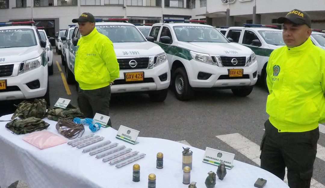 Incautan material explosivo a las disidencias en Ituango, Antioquia