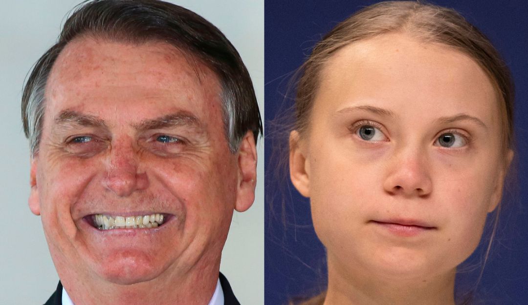 Bolsonaro le dice mocosa a Greta Thunberg: “Es una mocosa”: Bolsonaro sobre Greta Thunberg