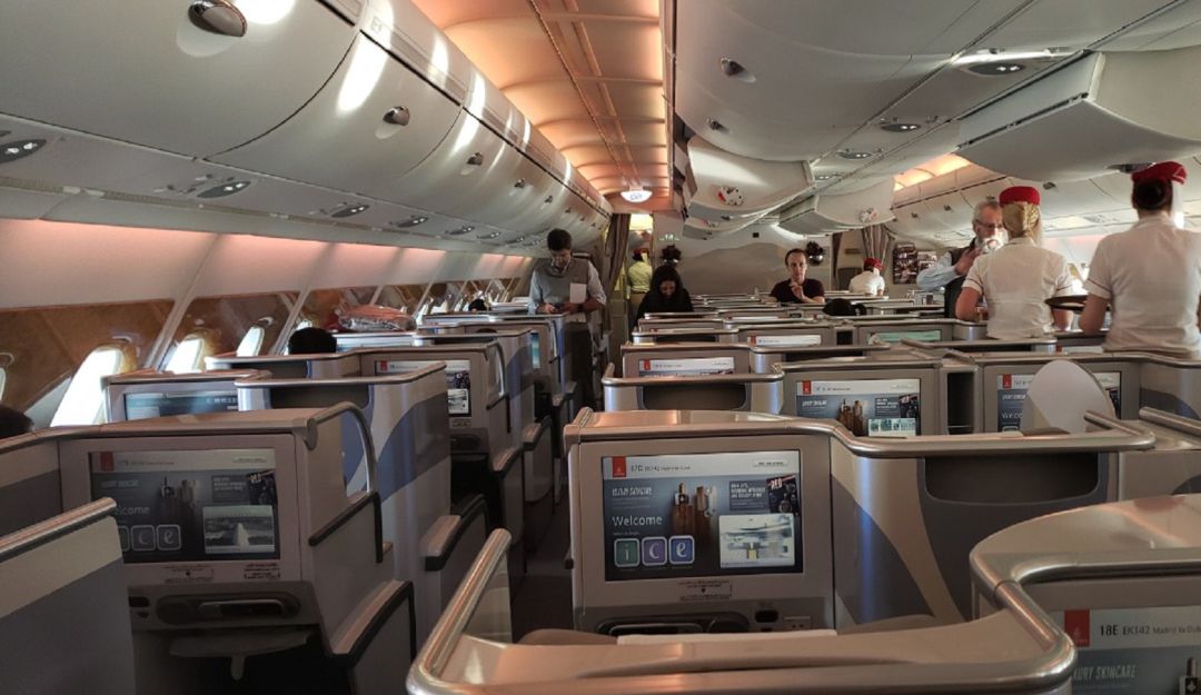 Dubai: A Dubái en el avión más grande del mundo