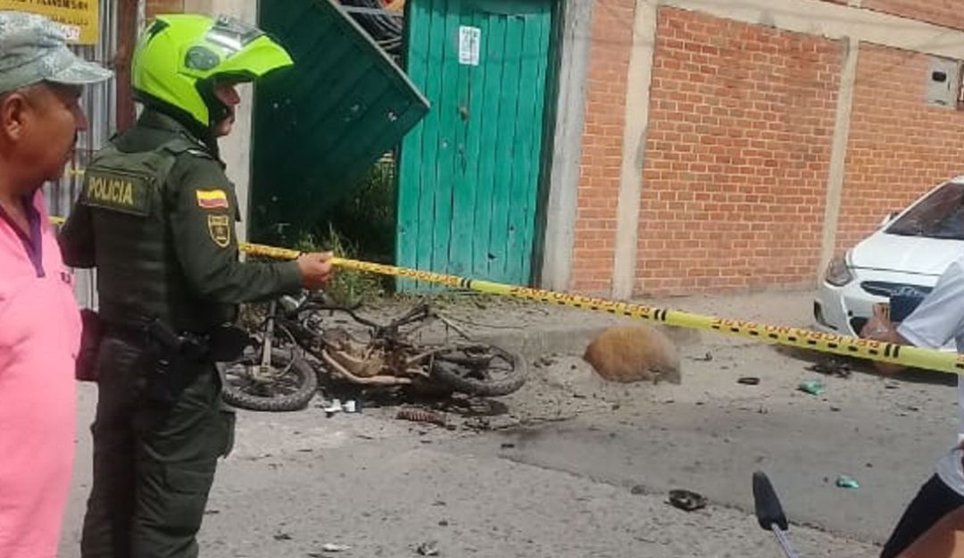 Atentado terrorista con "motobomba" emn el municipio de Florida, Valle: Atentado terrorista con "motobomba" en el municipio de Florida, Valle