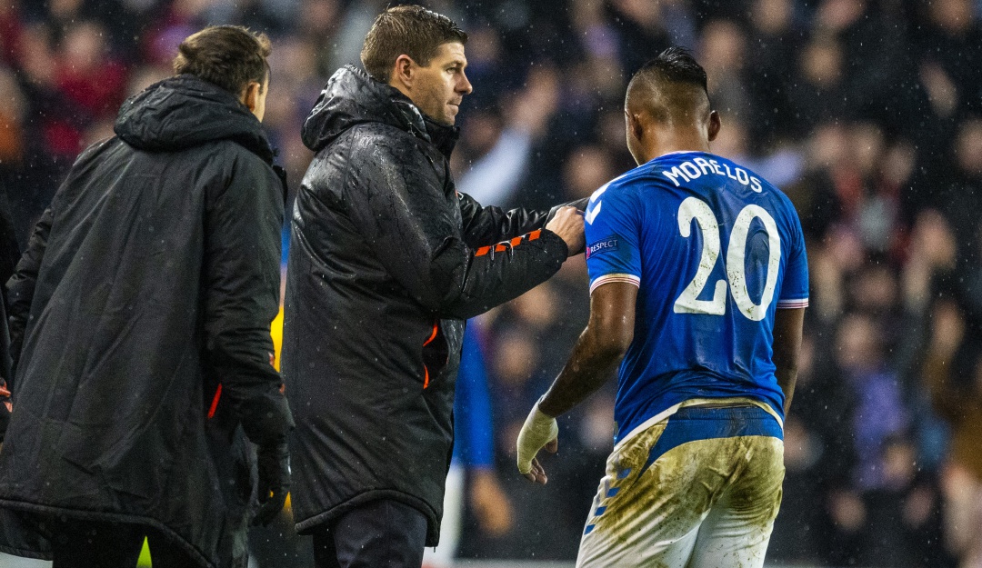 Steven Gerrard Alfredo Morelos Liga de Europa Rangers: Gerrard: "Alfredo es el mejor jugador de la Liga de Europa por mucho"