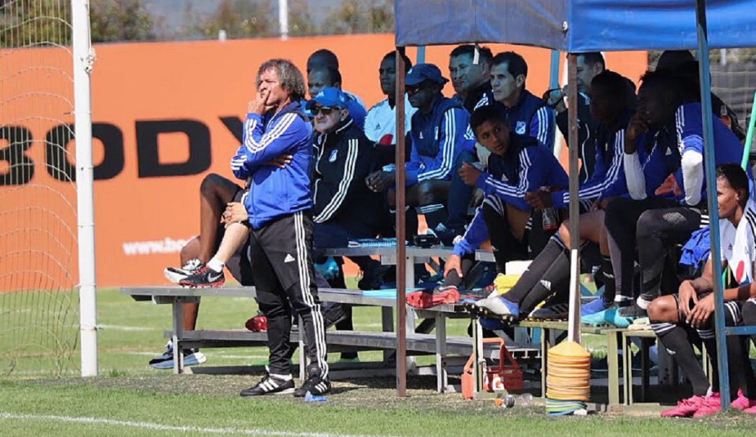 Millonarios Alberto Gamero Bogotá FC: Gamero dirigió sus primeros partidos en Millonarios con goleadas