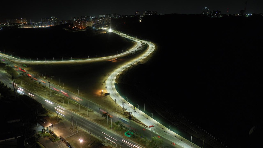 Nuevo hurto al alumbrado público de Barranquilla