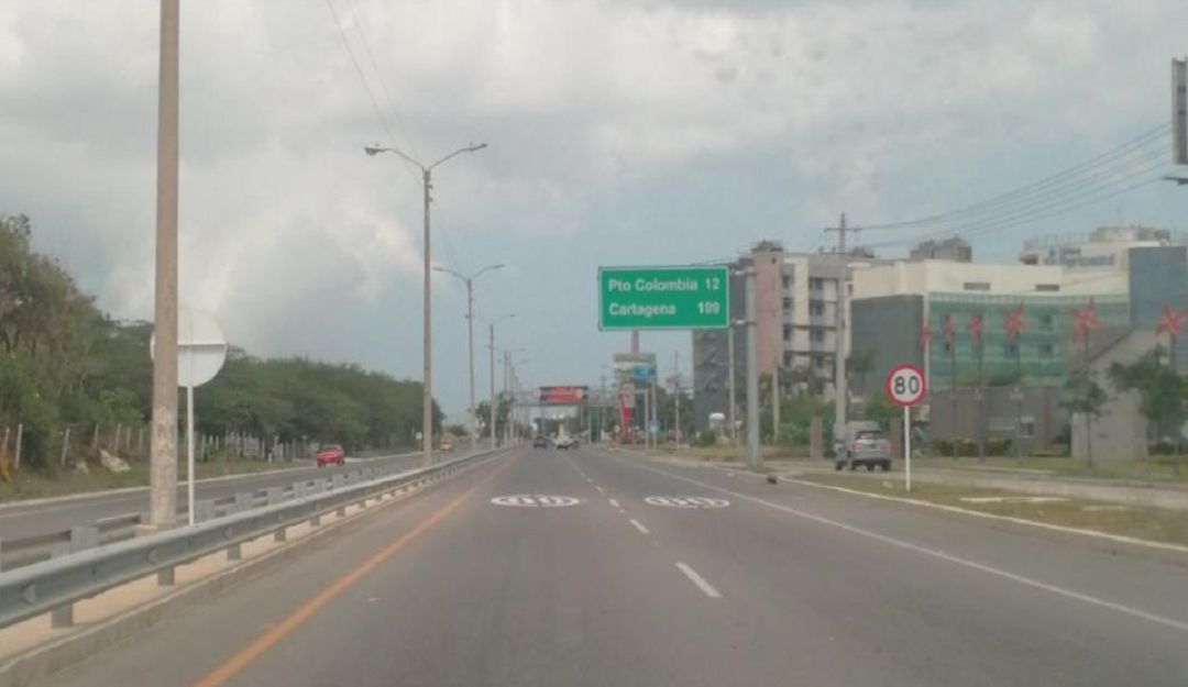 Vía al Mar Barranquilla: Apagón en la Vía al mar porque no hay quien pague la energía