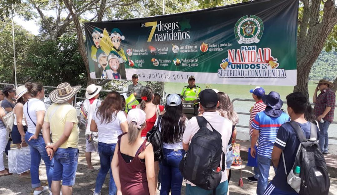 Acompañamiento policial en vacaciones: Autoridades refuerza seguridad en sitios turísticos del Tolima