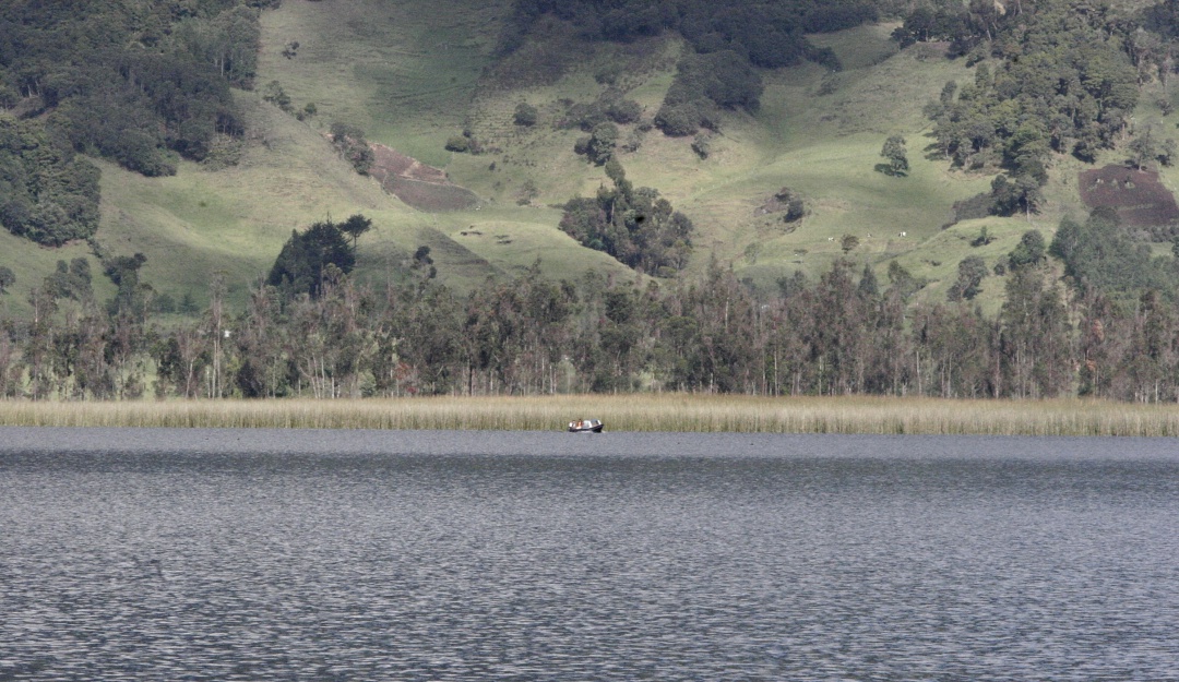 Laguna de La Cocha, en Nariño
