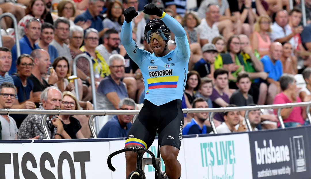 Kevin Quintero Keirin Copa Mundo oro: Kevin Quintero, medalla de oro en la Copa Mundo de Australia