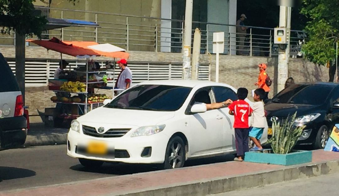 Niños limosneros: Aumenta la mendicidad infantil en el centro de Barranquilla