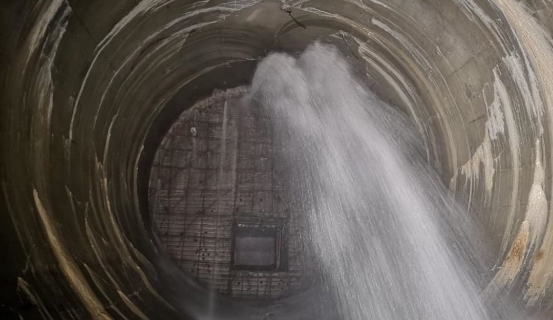 Hidroituango: Alistan cierre definitivo del túnel de desviación de Hidroituango