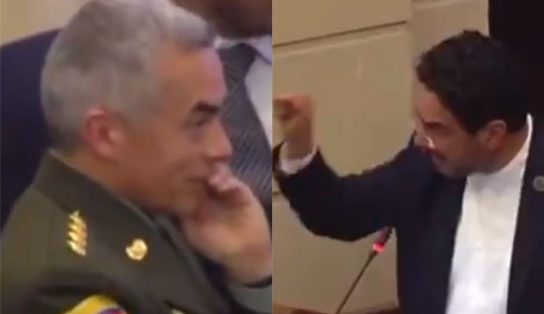 Debate contra el Esmad: ¡Siéntese y escuche! Iván Cepeda al general Atehortúa