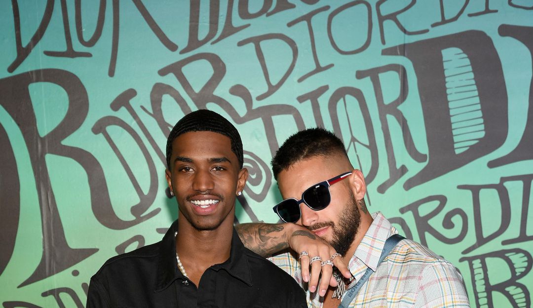 Maluma en fiesta de Dior