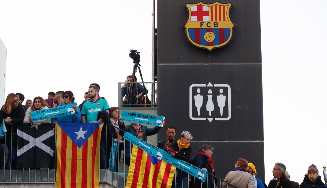 Tsunami Democratic España La Liga: Por ahora protestas no afectan el clásico entre Barcelona y Real Madrid