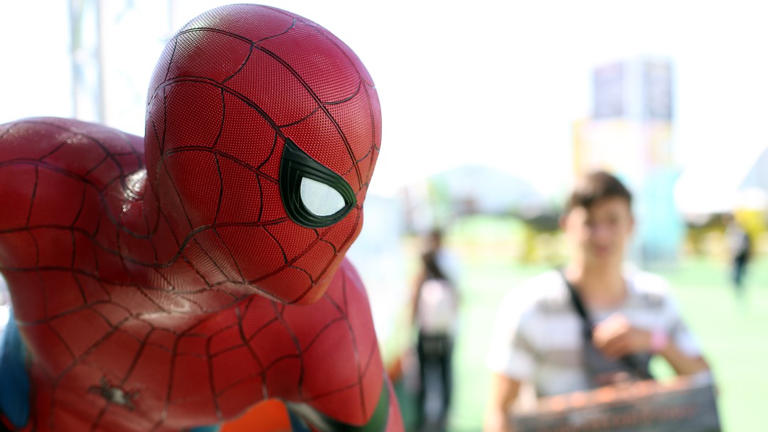 ¿Quién lo diría? 'El Hombre Araña' está de vacaciones en Colombia