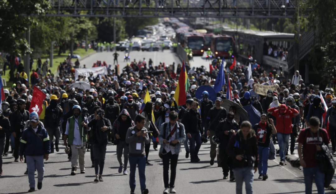 Paro Nacional 19 Diciembre: Marchas en Bogotá dejan otro estudiante herido en un ojo