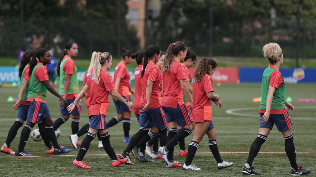 La selección Colombia femenina sub-20 ya entrena en Bogotá