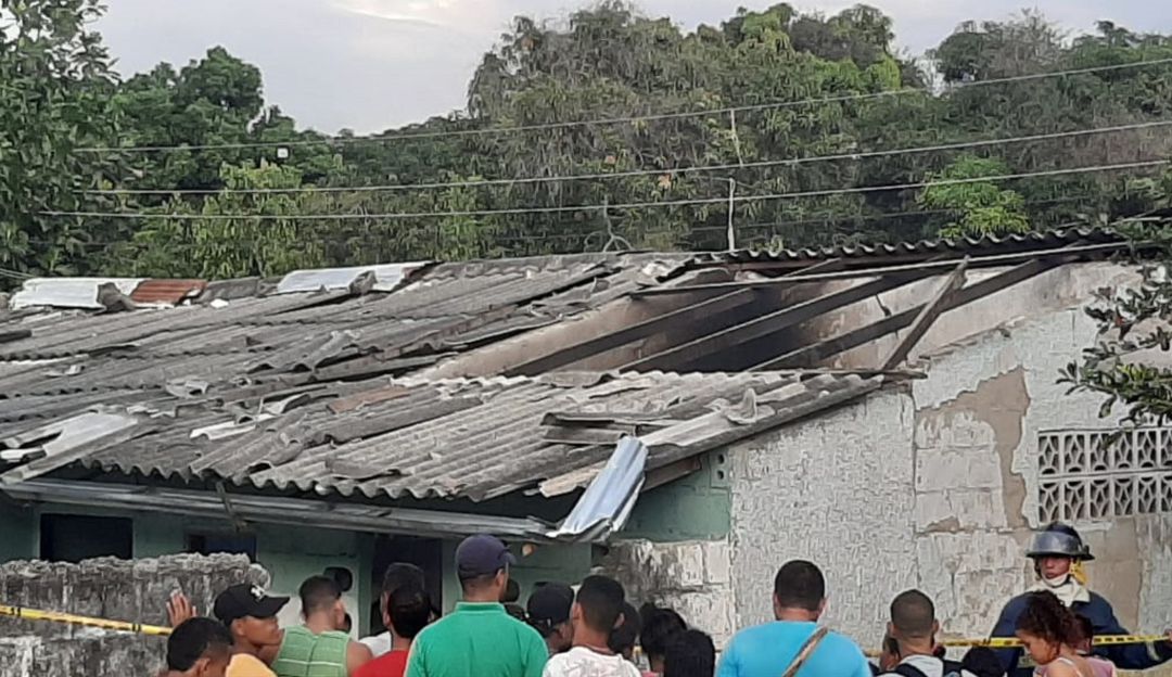 Estalla cargamento de pólvora ilegal almacenado en vivienda de Aracataca