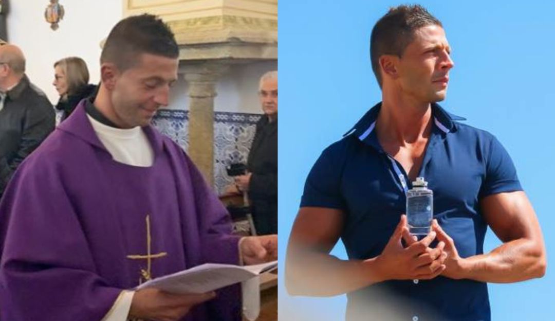 El sacerdote sexy: El sacerdote que trabaja como modelo causa furor en redes