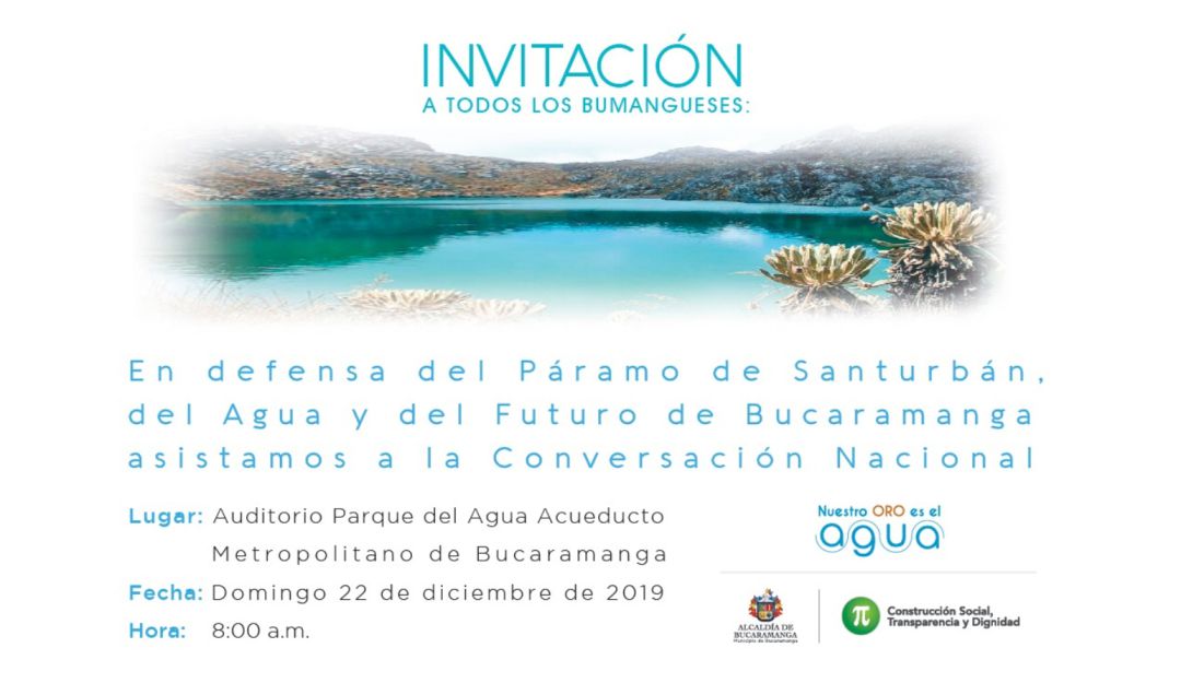 Páramo de Santurbán: Convocan a conversación sobre el páramo de Santurbán