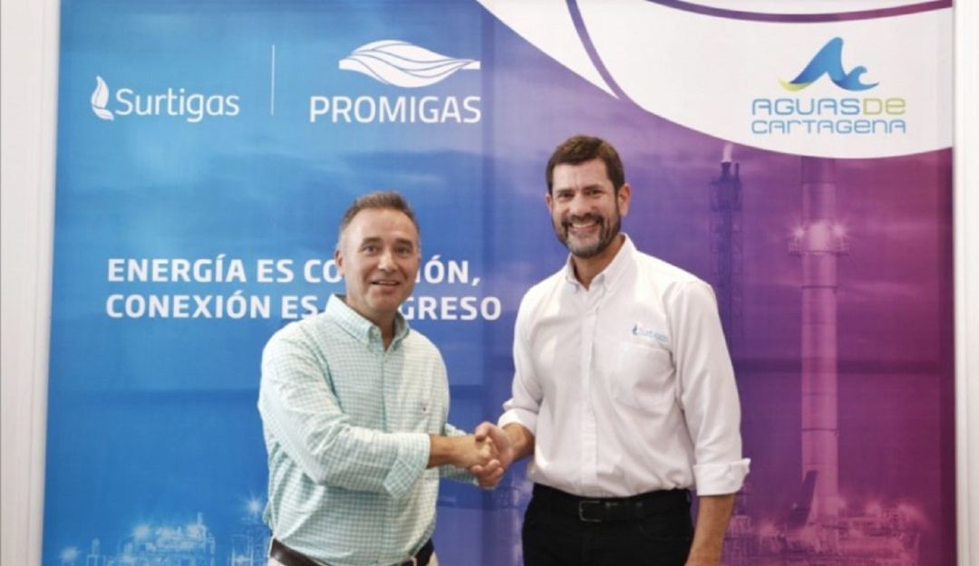 Contrato de energía solar Aguas de Cartagena Surtigas: Acuacar y Surtigas suscriben contrato de energía solar en Cartagena