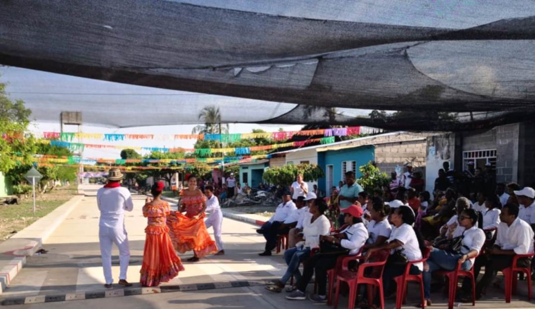 Obras en Bolívar: Prosperidad Social entregó obras en Mahates y Pinillos, Bolívar