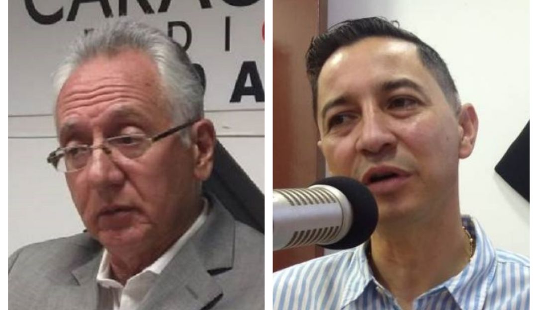 Alcalde saliente Guillermo Jaramillo y alcalde electo Andrés Fabián Hurtado