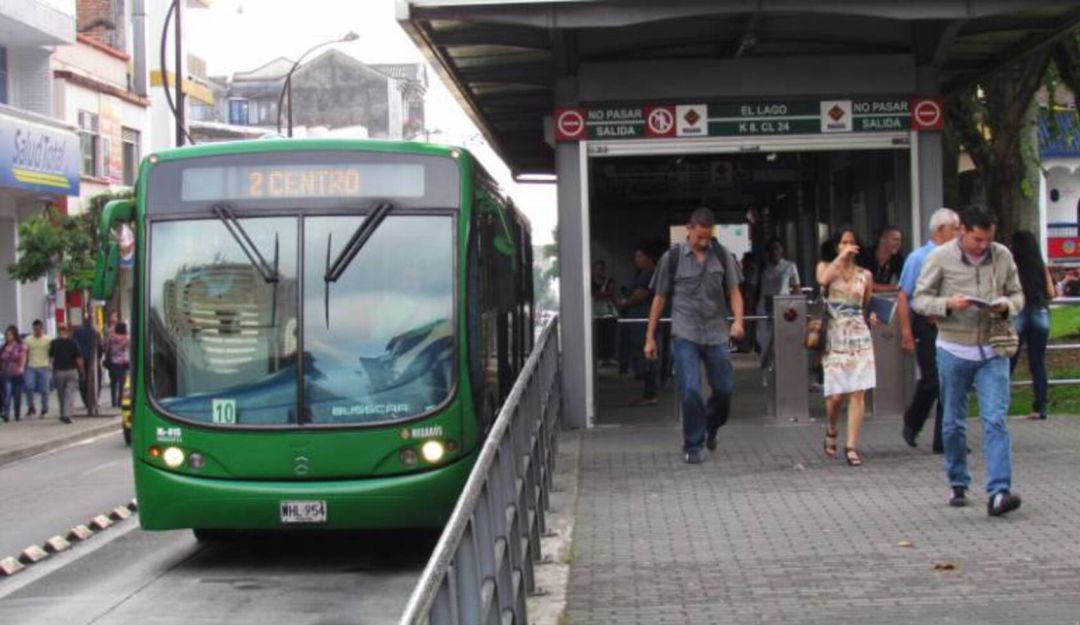 Índices de mendicidad aumentan en el Megabús de Pereira