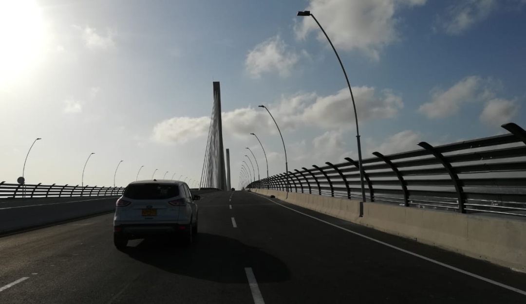 Nuevo Puente Pumarejo: Más de 5.500 vehículos cruzaron el nuevo Puente Pumarejo durante primer día