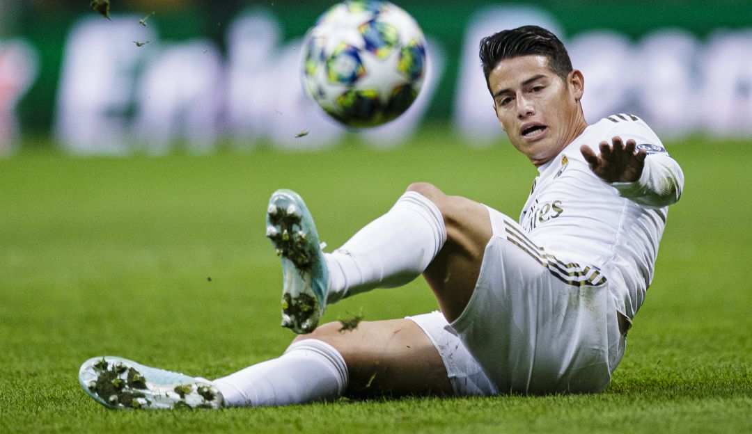 Real Madrid salidas jugadores: Valor en el mercado de James Rodríguez sigue en picada libre