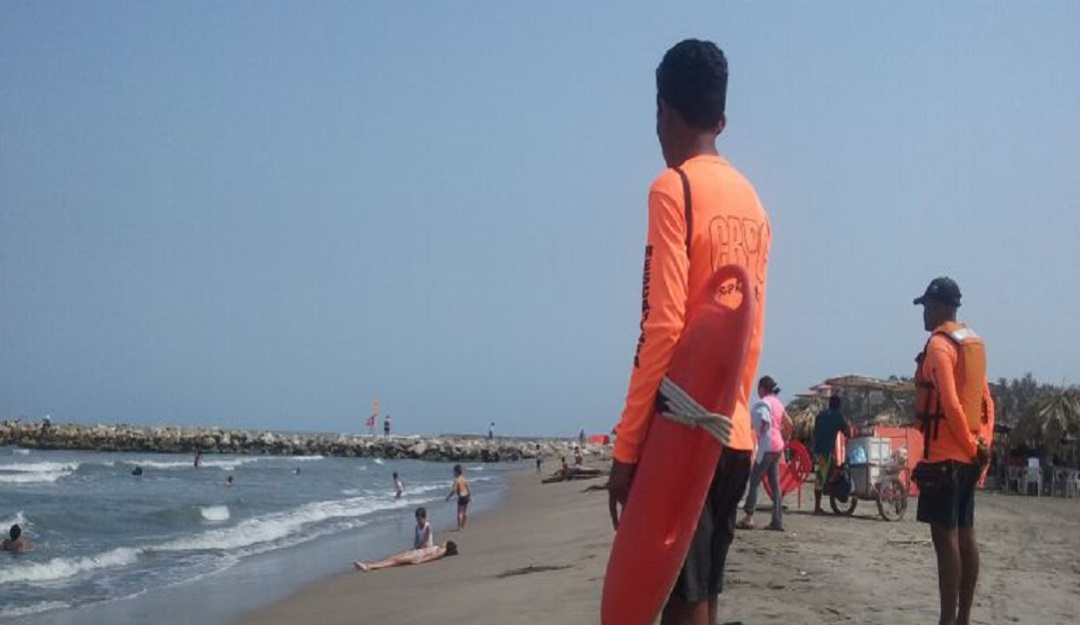 Fuertes brisas: Dimar advierte sobre fuertes brisas en las playas de la Región Caribe