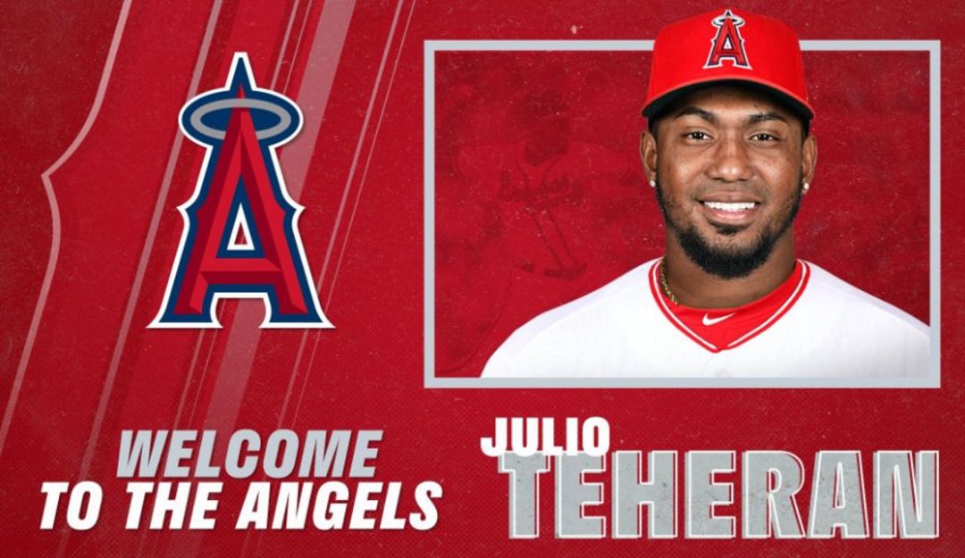 Julio Teherán lanzador: Angelinos de Los Ángeles, nuevo equipo del cartagenero Julio Teherán