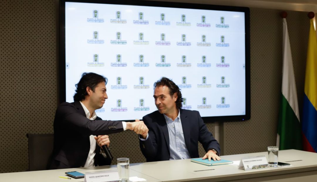 Daniel Quintero y Federico Gutiérrez se entrentan en redes por EPM: Daniel Quintero y Federico Gutiérrez se enfrentan en redes por EPM