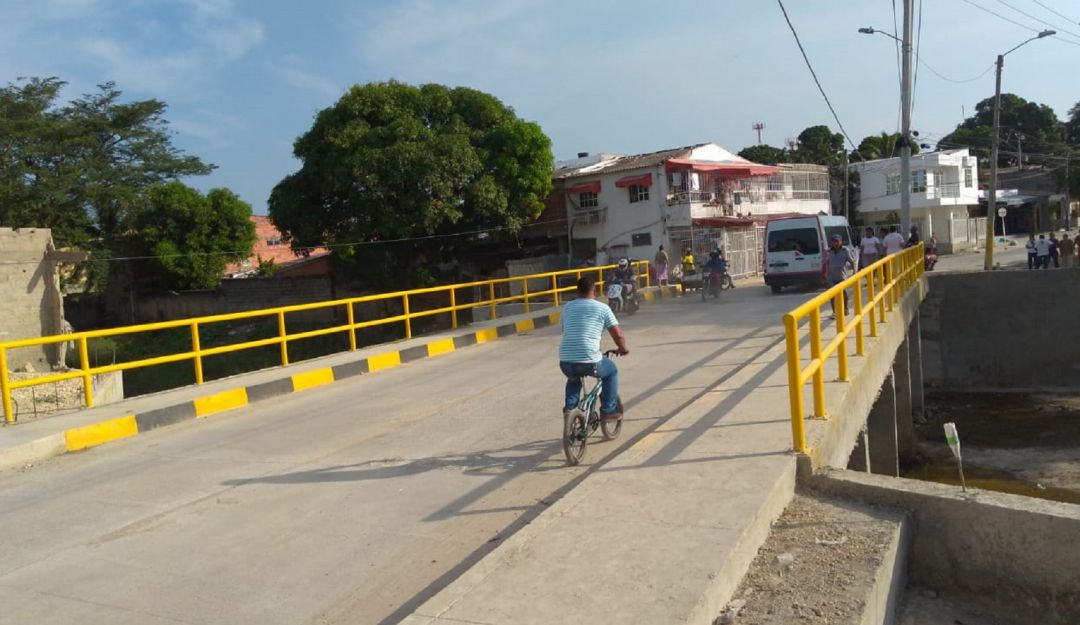 Entro en funcionamiento puente Las Gaviotas 13 de Junio Cartagena: Entró en funcionamiento puente Las Gaviotas - 13 de Junio en Cartagena