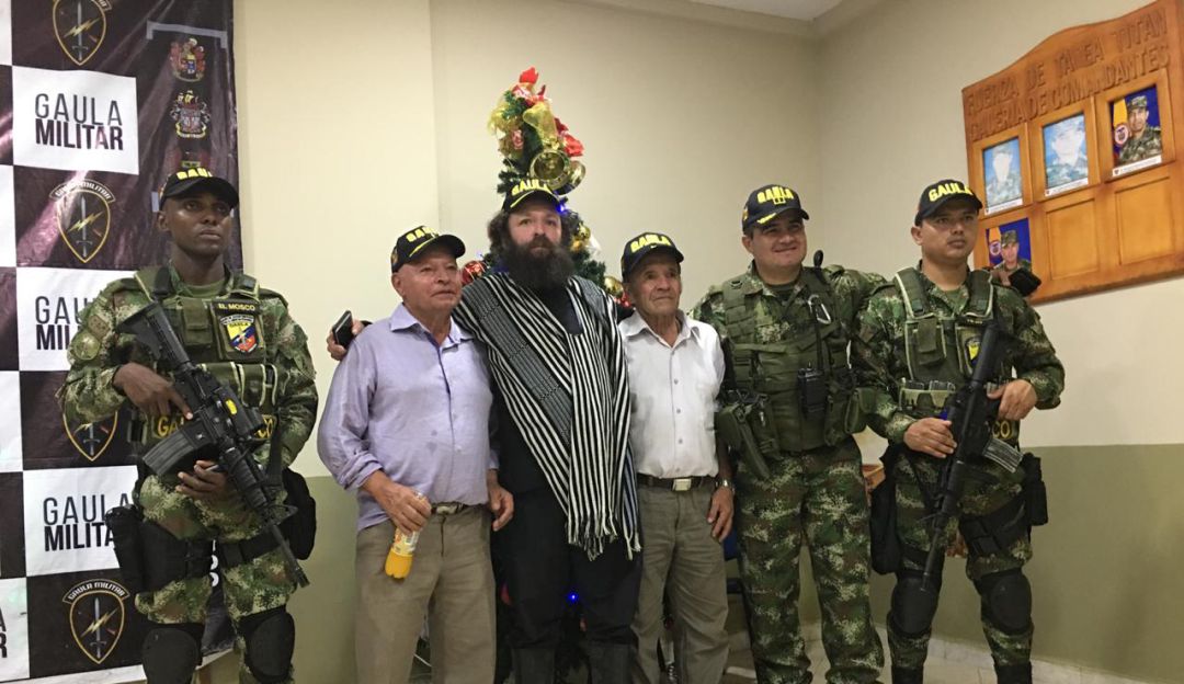Liberan a Octavio Sánchez, secuestrado por el ELN en Tadó