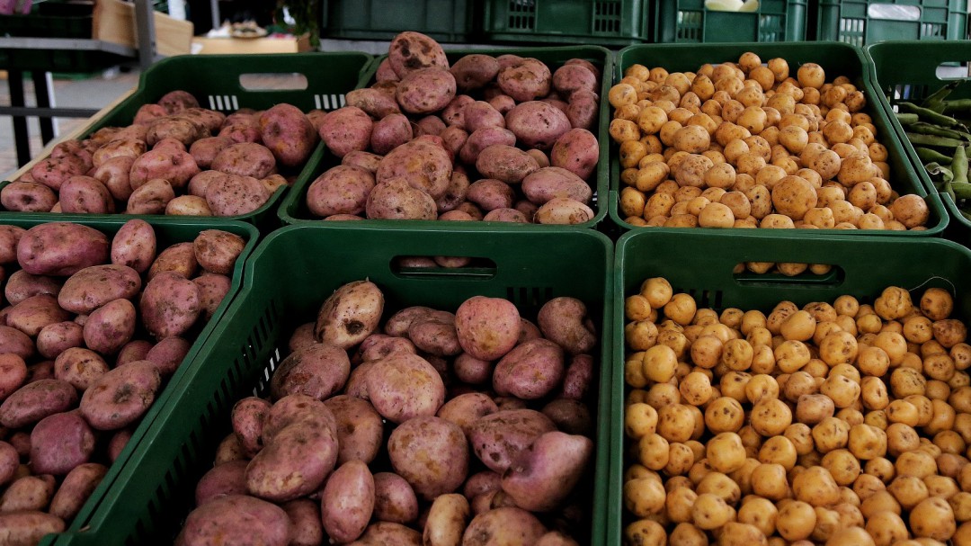 Los alimentos al finalizar el año: la papa está a buen precio