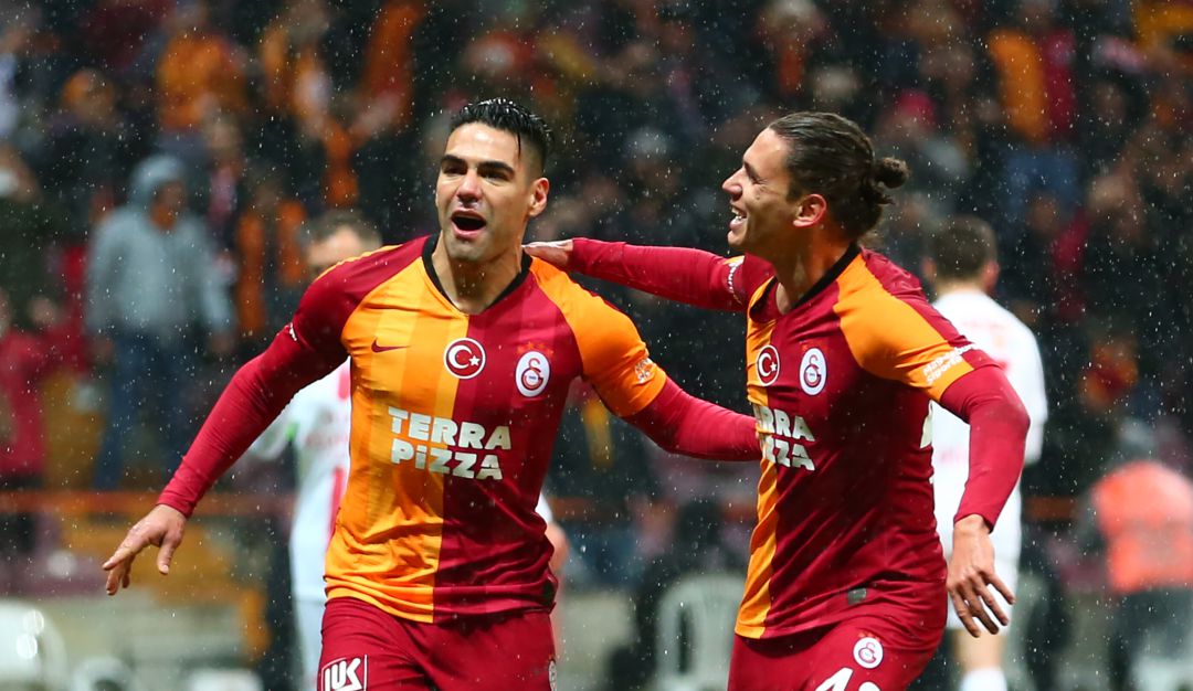 Radamel Falcao García Gol Galatasaray Liga turca selección colombia: Que viva el 'Tigre': Doblete de Falcao en Turquía