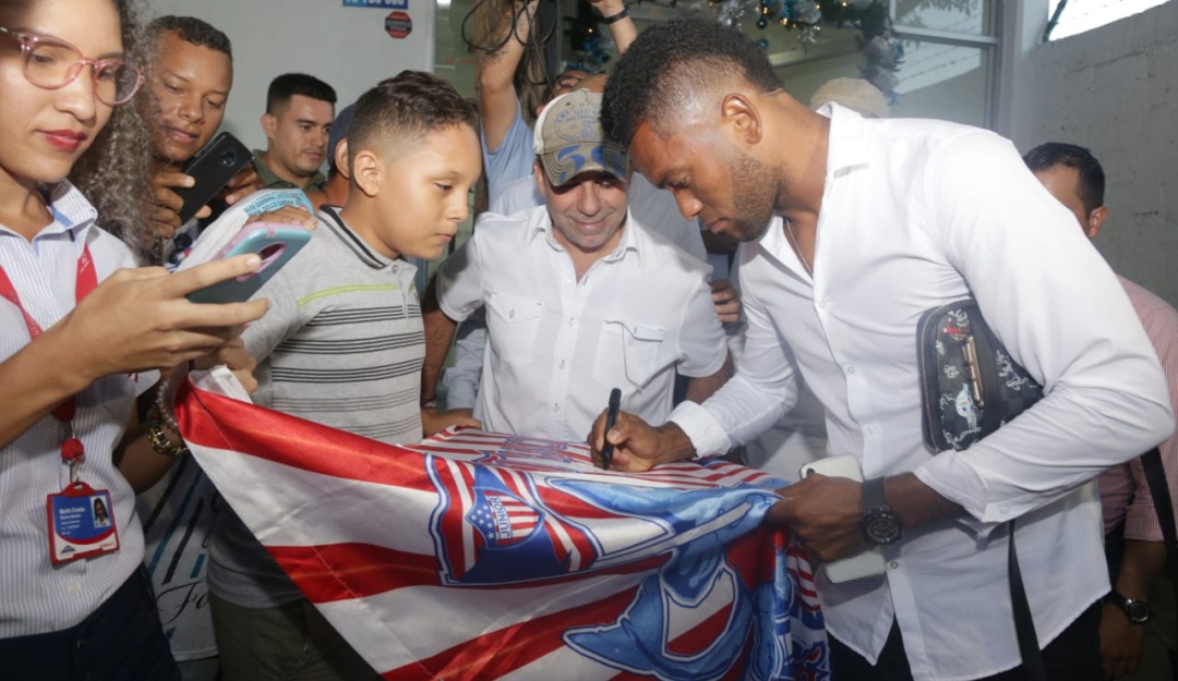 Junior FC Barranquilla Miguel ángel Borja liga águila fichajes: Borja: "Esto es lo que quería, lo que soñé y hoy se hace realidad"