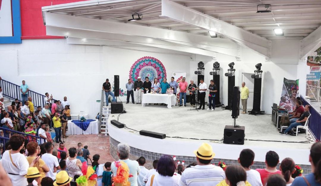 Entrega parque cultural barrio El Socorro Cartagena: IPCC entrega el parque Cultural del barrio El Socorro en Cartagena