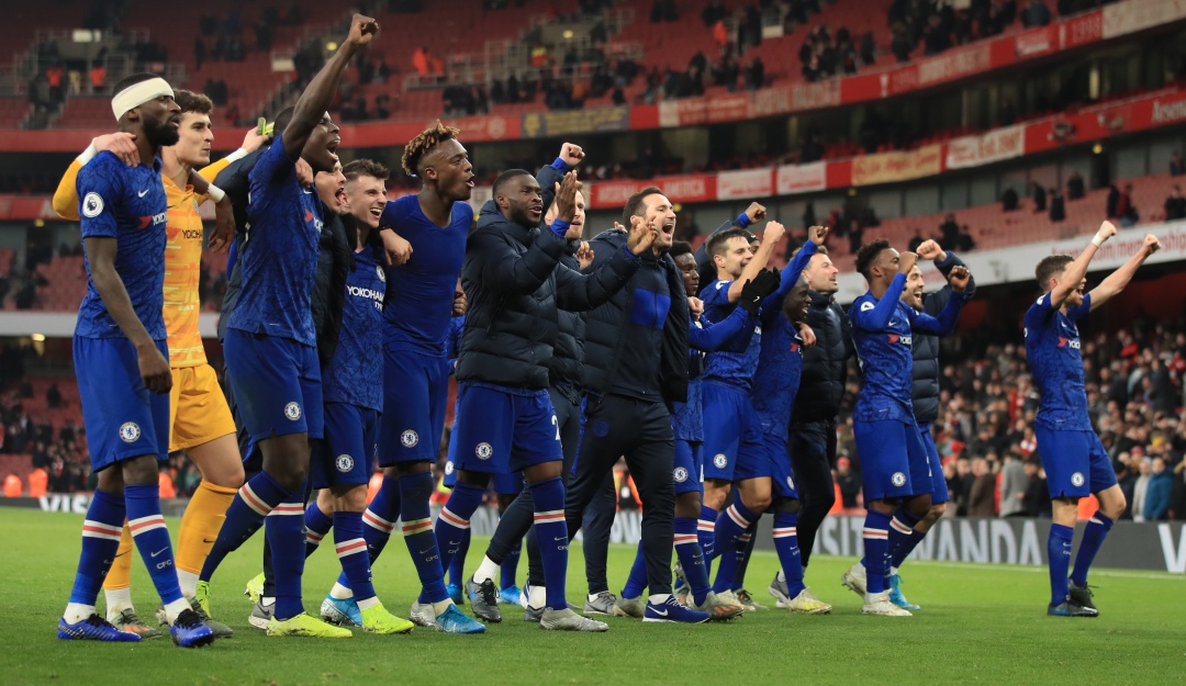 Arsenal 1-2 Chelsea Mikel Arteta Liga Premier: Chelsea remontó el derbi londinense en el Emirates en cuatro minutos