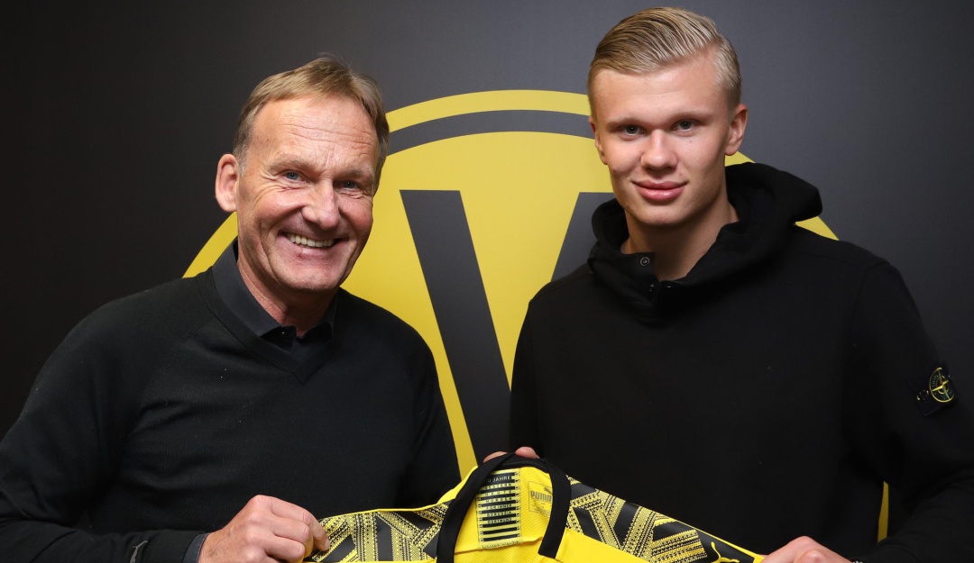 Borussia Dortmund Erling Braut Haaland: Borussia Dortmund contrató al joven goleador Erling Braut Haaland