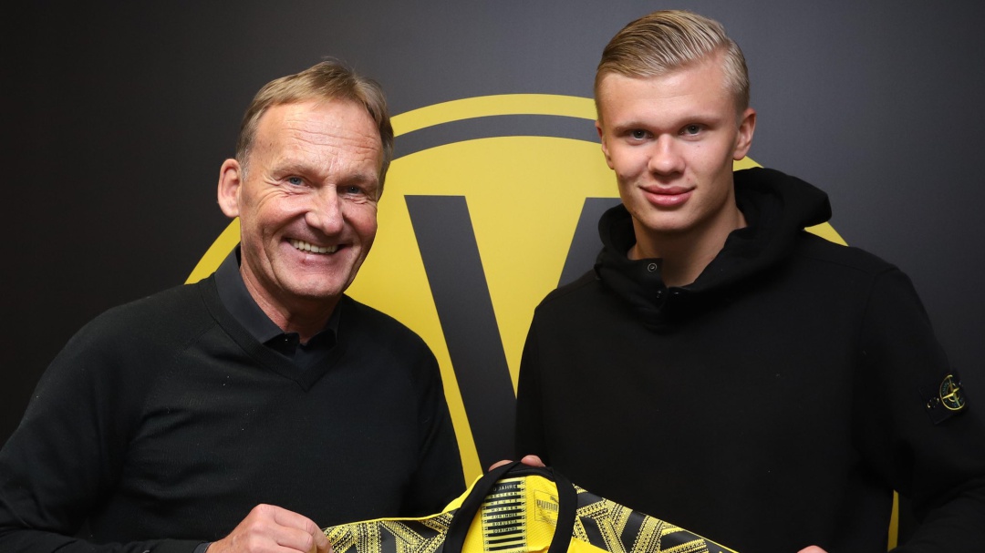 Borussia Dortmund contrató al joven goleador Erling Braut Haaland