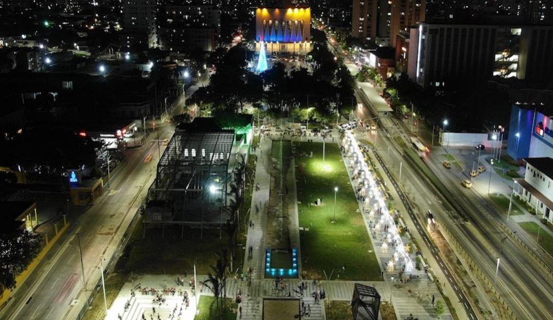 Barranquilla estrena una remodelada Plaza de la Paz: Barranquilla estrena una remodelada Plaza de la Paz