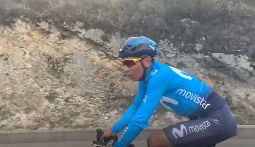 Nairo Quintana Movistar despedida último día: El último día de Nairo vestido de Movistar. El boyacense y su último adiós