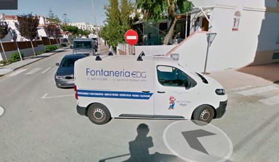 Mario Bros es usado como imagen de una compañía de fontaneria.: Google Maps deja al descubierto el secreto de un conductor Mario Bros es usado como imagen de una compañía de fontaneria.: Google Maps deja al descubierto el secreto de un conductor