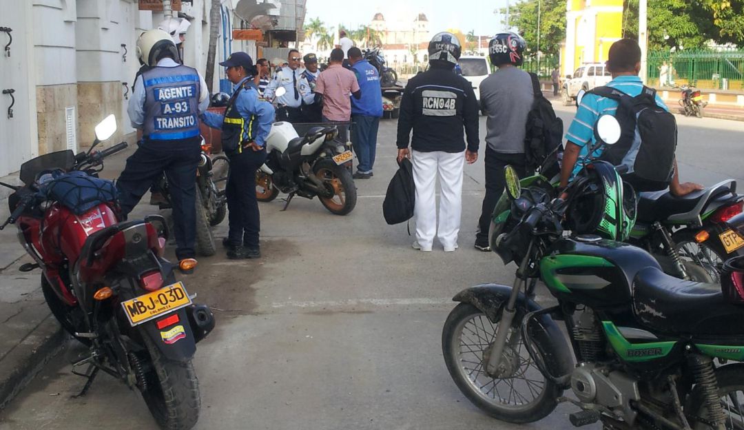 Pico y placa motos y particulares: Se venció el decreto de restricción a motos Cartagena