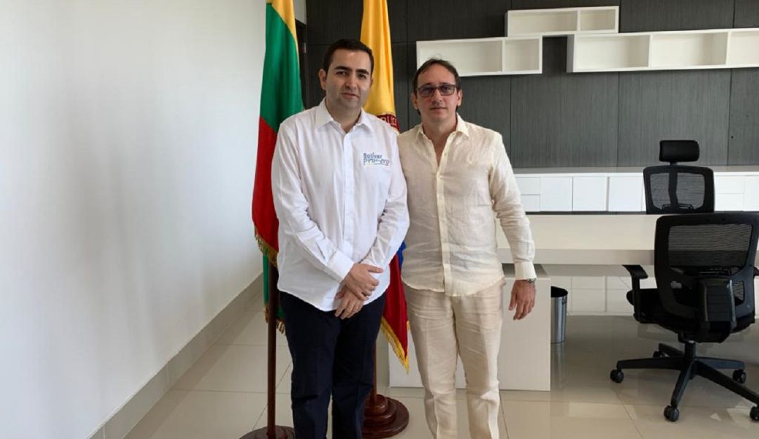 Director de Cardique se posesionó ante el gobernador de Bolívar