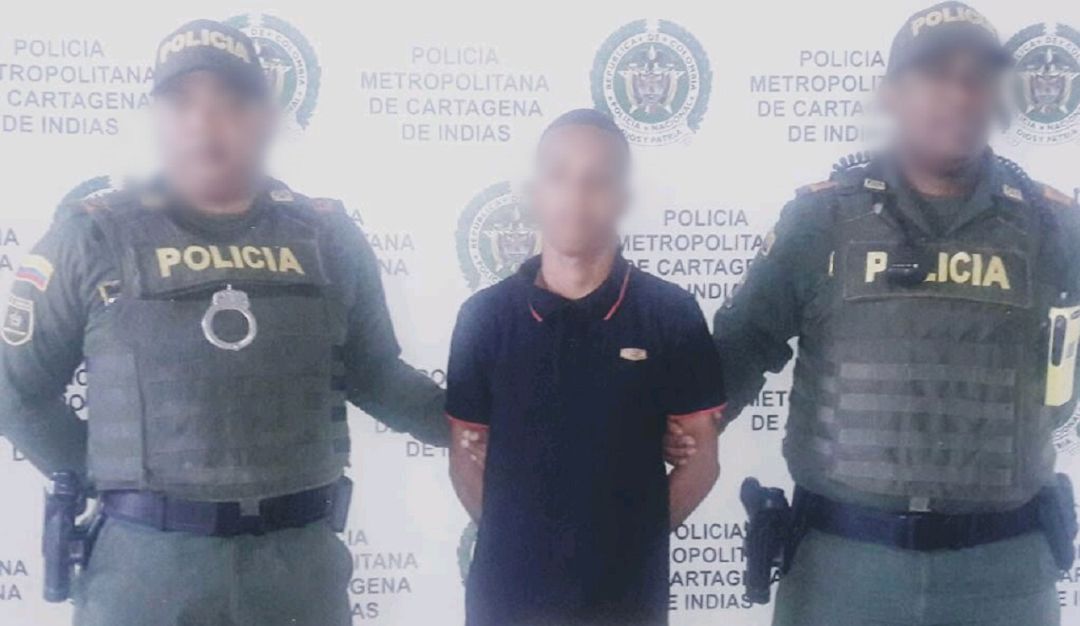 Capturas porte ilegal armas Cartagena: Policía de Cartagena reportó 5 capturados por porte ilegal de armas