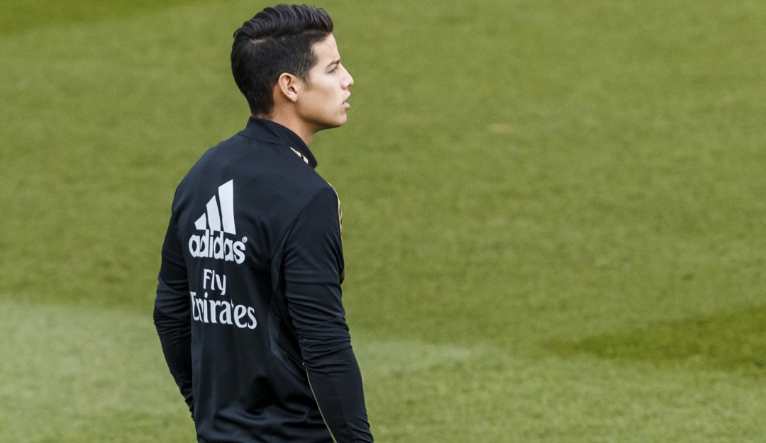 James gol entrenamiento Real Madrid: James marca golazos en la práctica a la espera de oportunidad de Zidane