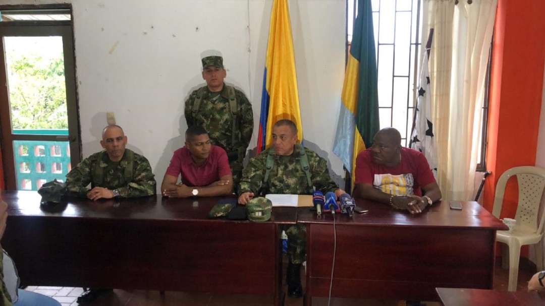 FF.MM. aseguran Pogue tras denuncia de presencia de autodefensas