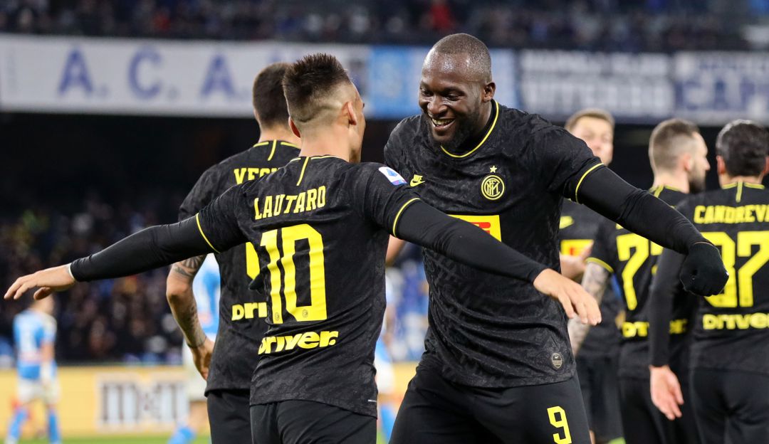 Inter de Milan Vs Napoli goles: Lukaku y Lautaro hunden al Nápoles, con Ospina suplente